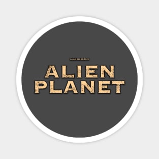 Alien Planet - Logo Magnet